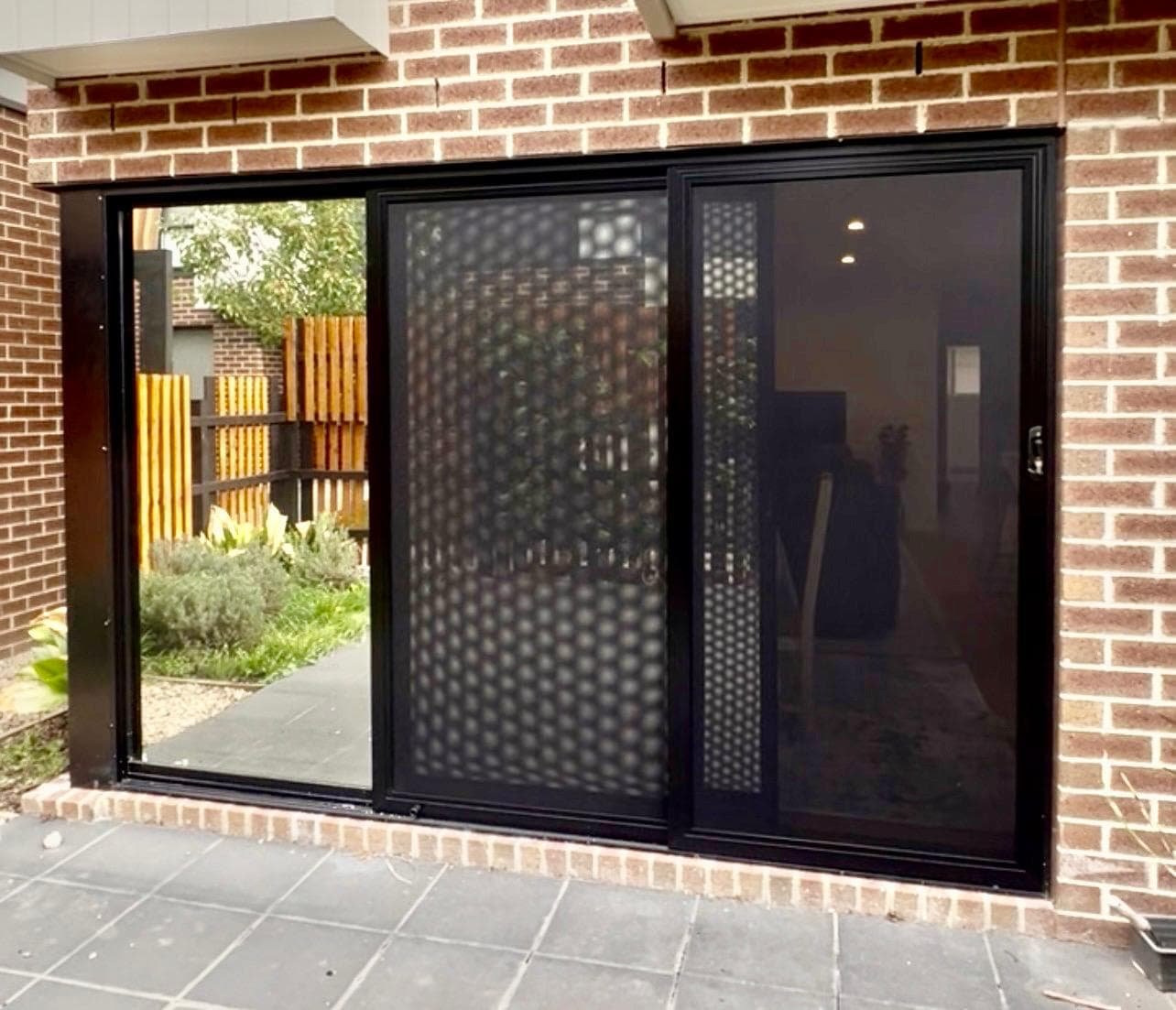Black security doors project
