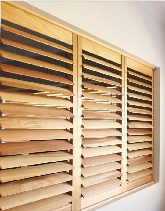 Timber shutters